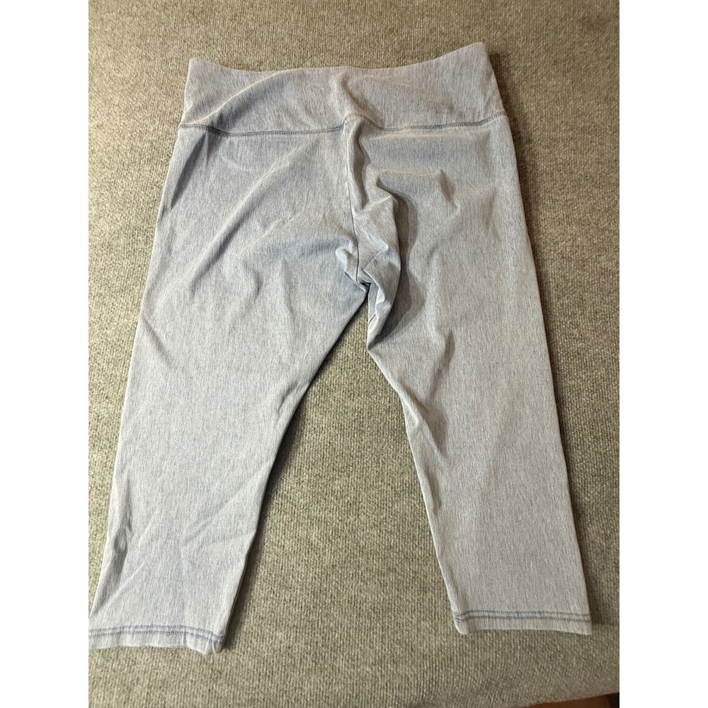 Caffé Marrakesh Leggings Women XX-Large Blue Tummy Control Cropped